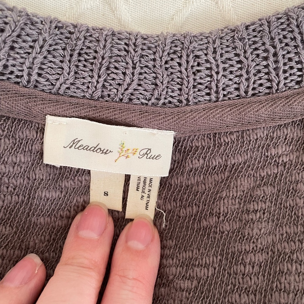 Meadow Rue peplum sweater - Picture 4 of 5